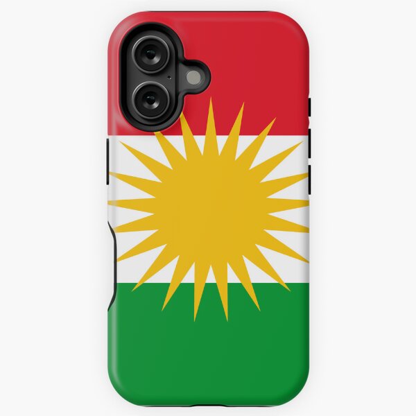 Aperçu de l'œuvre Drapeau du Kurdistan créée et vendue par Flags & Cie.
