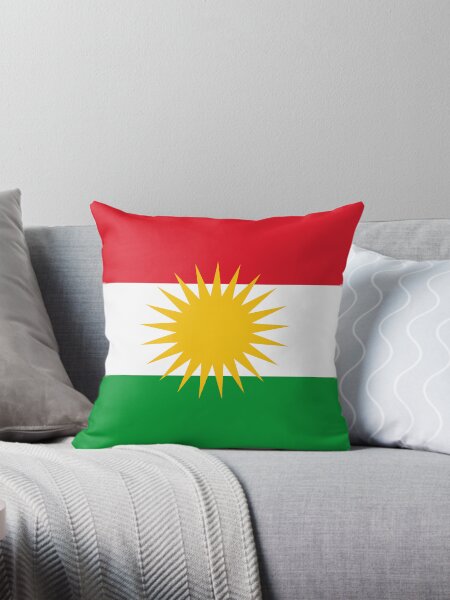 Aperçu de l'œuvre Drapeau du Kurdistan créée et vendue par Flags & Cie.