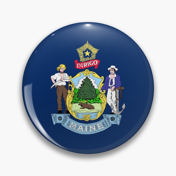 Item preview, Flag of Maine designed and sold by Flags & Cie.