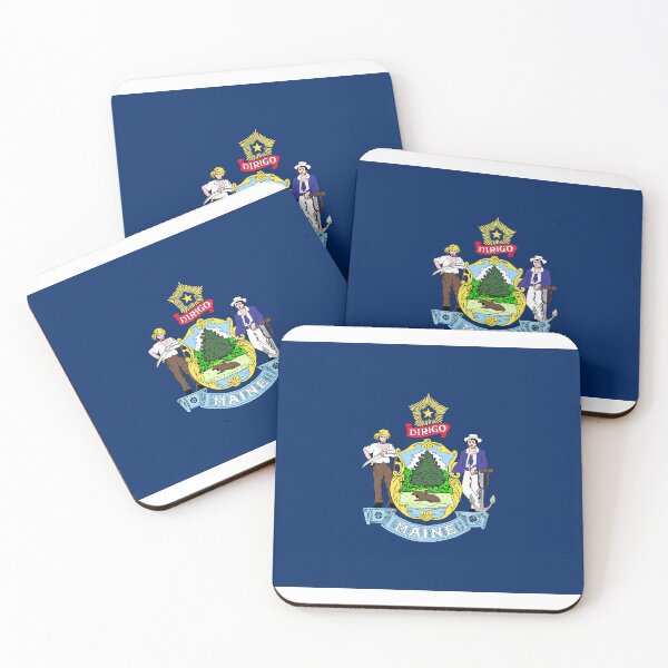 Item preview, Flag of Maine designed and sold by Flags & Cie.