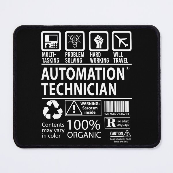 Item preview, Automation Technician T Shirt - Multitasking Job Gift Item Tee designed and sold by watkinsmat.