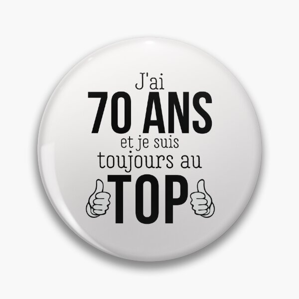 Item preview, I'm 70 and I'm still on top gift, humorous birthday gift designed and sold by lapolonaise.