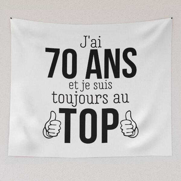 Item preview, I'm 70 and I'm still on top gift, humorous birthday gift designed and sold by lapolonaise.