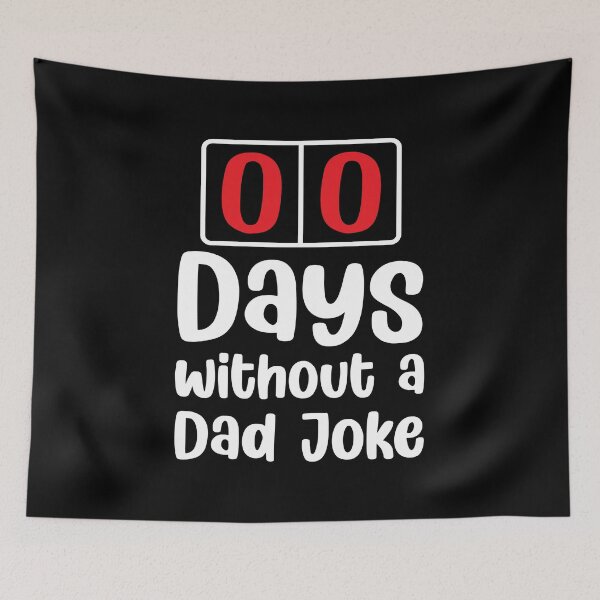 Item preview, 00 Days Without A Dad Joke Mens Humor Funny Fathers Day designed and sold by haselshirt.