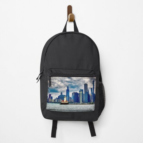 Item preview, Chicago Skyline with the Harbor Light designed and sold by Kathy Weaver.