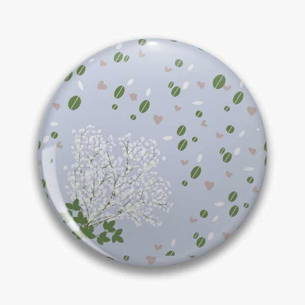 Item preview, Blue baby's breath flowers  designed and sold by SkyisBright.
