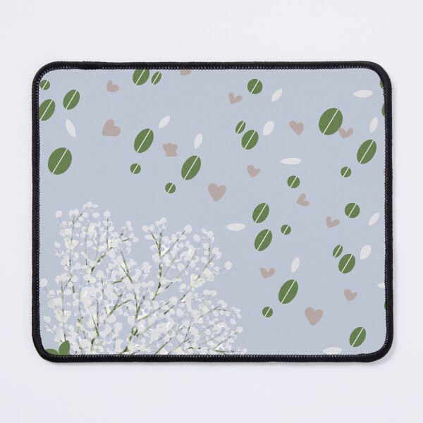 Item preview, Blue baby's breath flowers designed and sold by SkyisBright.