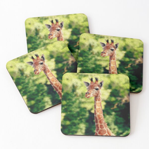 Item preview, Cute Colorful Giraffe designed and sold by friendlyfauna.