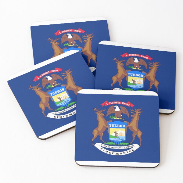 Item preview, Michigan Flag designed and sold by Flags & Cie.