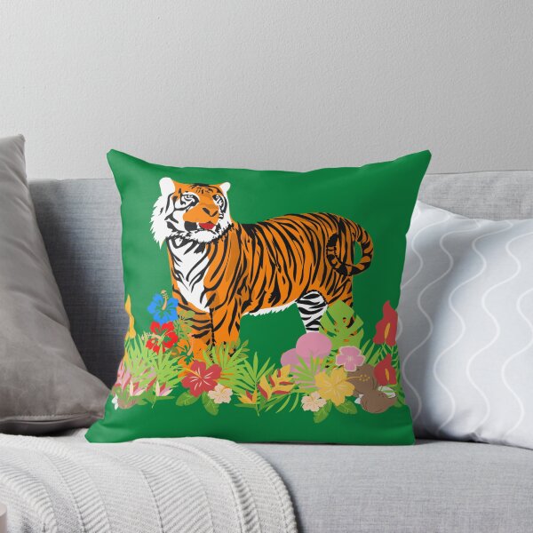 Artikelvorschau, Tiger in Blumen entworfen und verkauft von RiadMannan.