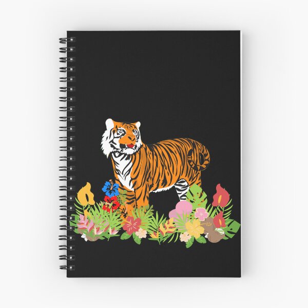 Item preview, Tiger in Flowers designed and sold by RiadMannan.