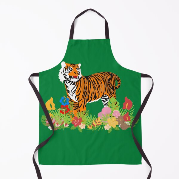 Item preview, Tiger in Flowers designed and sold by RiadMannan.