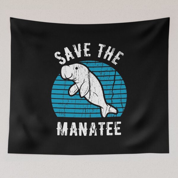 Item preview, Save The Manatee Vintage Climate Change Earth Day 2021 Gifts designed and sold by haselshirt.