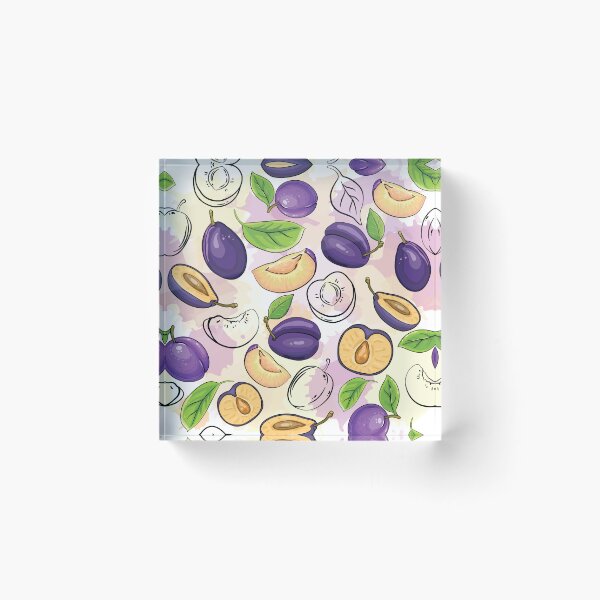Item preview, Fresh Purple Plums Fruit designed and sold by danikaVT.