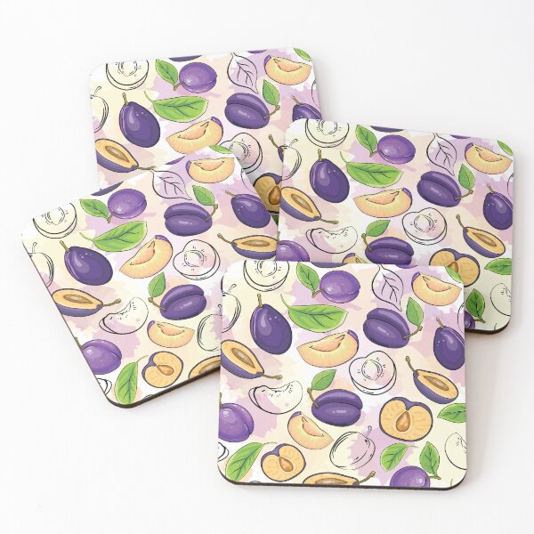 Item preview, Fresh Purple Plums Fruit designed and sold by danikaVT.