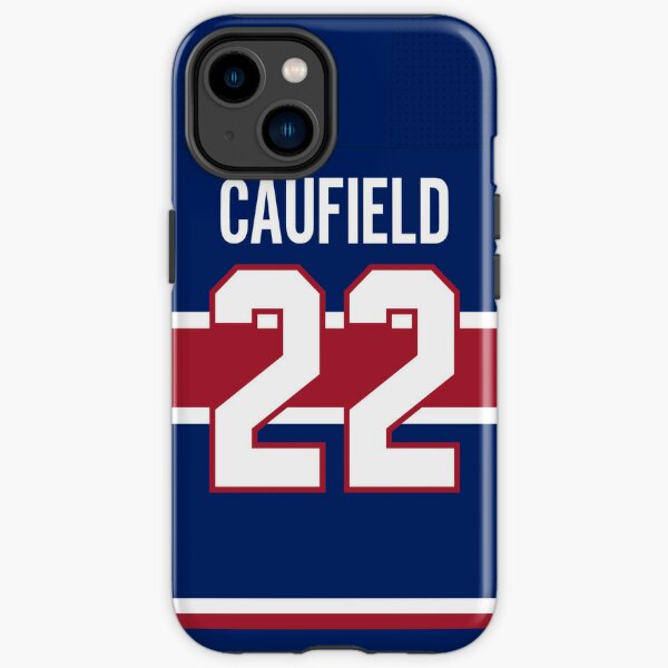 Montreal Canadiens Cole Caufield 2020 Handyhülle mit umgekehrter Jersey-Rückseite iPhone Robuste Hülle