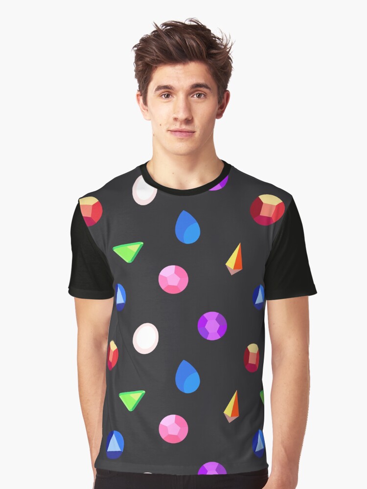 Camiseta Steven Universo Crystal Gems