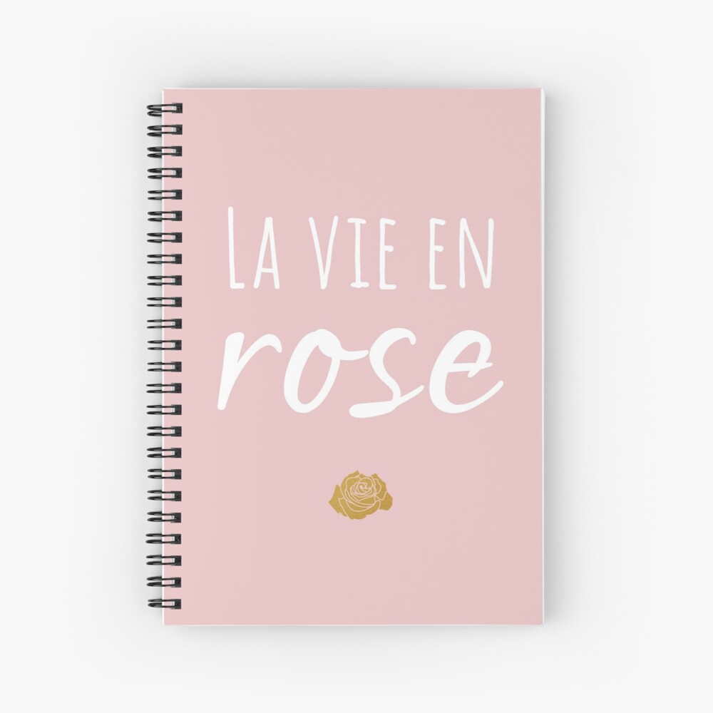 Rose Spiral Notebook