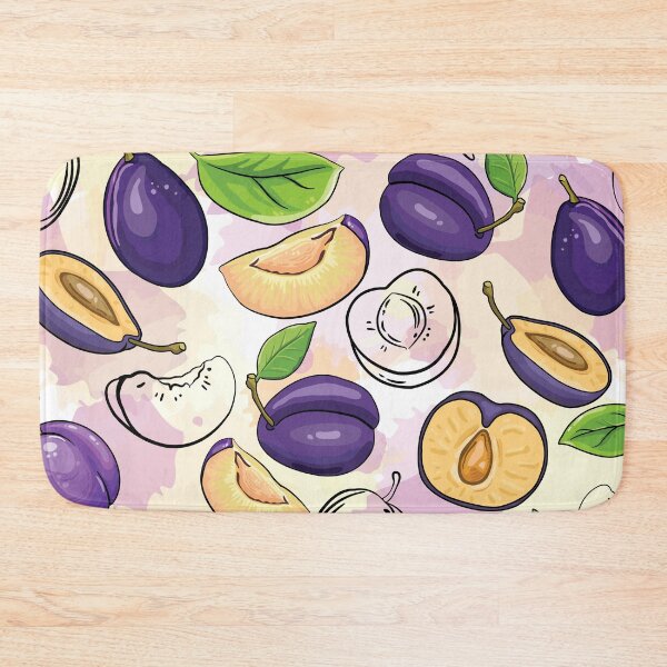 Item preview, Fresh Purple Plums Fruit designed and sold by danikaVT.