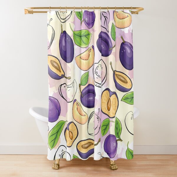 Item preview, Fresh Purple Plums Fruit designed and sold by danikaVT.