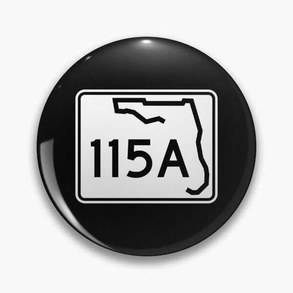 Item preview, Florida State Road Sr 115a United States Highway Shield Sign Lightweight Hoodie designed and sold by donnielnah.