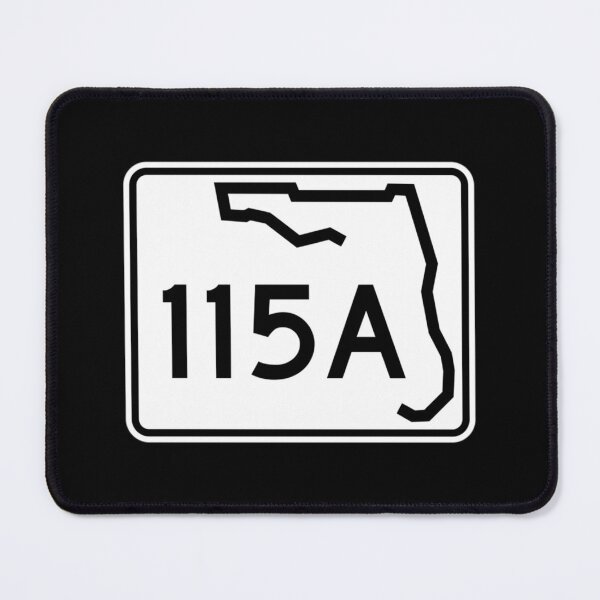 Item preview, Florida State Road Sr 115a United States Highway Shield Sign Lightweight Hoodie designed and sold by donnielnah.