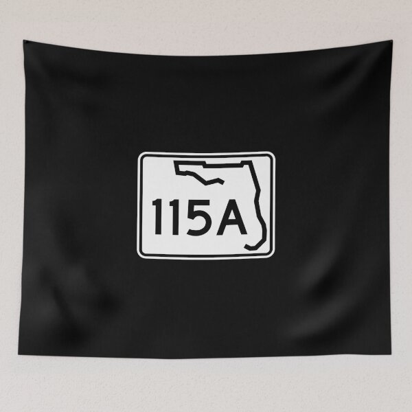 Item preview, Florida State Road Sr 115a United States Highway Shield Sign Lightweight Hoodie designed and sold by donnielnah.