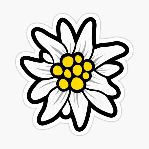 Item preview, EDELWEISS ALPINE FLOWER ORIGINAL BY SUBGIRL designed and sold by SUBGIRL.