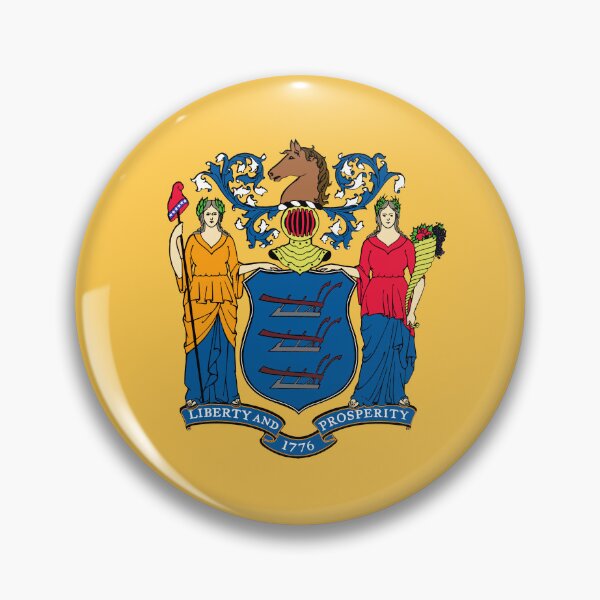 Item preview, New Jersey Flag designed and sold by Flags & Cie.