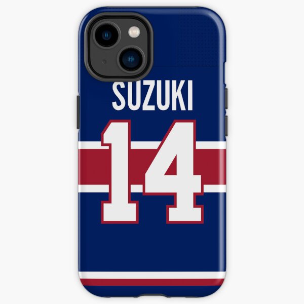 Étui arrière pour téléphone Nick Suzuki 2020 des Canadiens de Montréal Coque antichoc iPhone