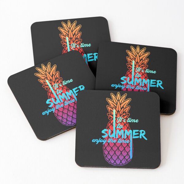 Item preview, IT'S TIME TO SUMMER ENJOY THE TIME PINNEAPPLE designed and sold by lukas69graphic.