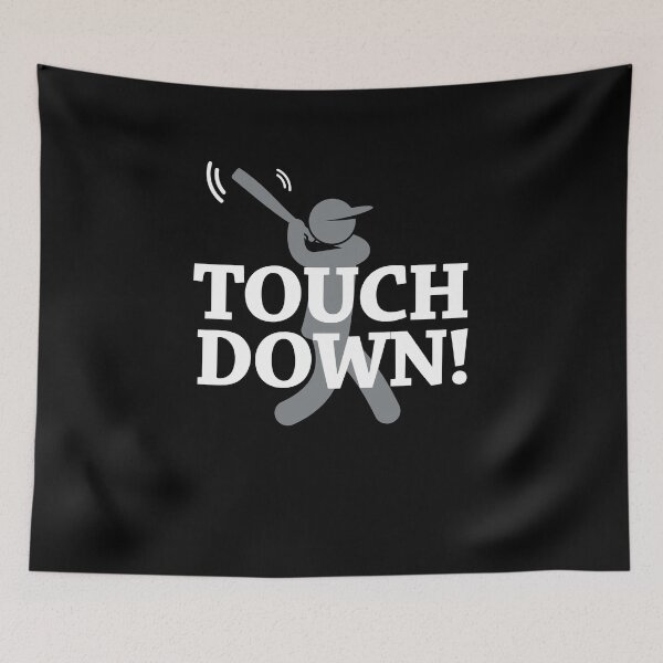 Item preview, Touch Down - Funny Baseball Stuff  designed and sold by bkfdesigns.