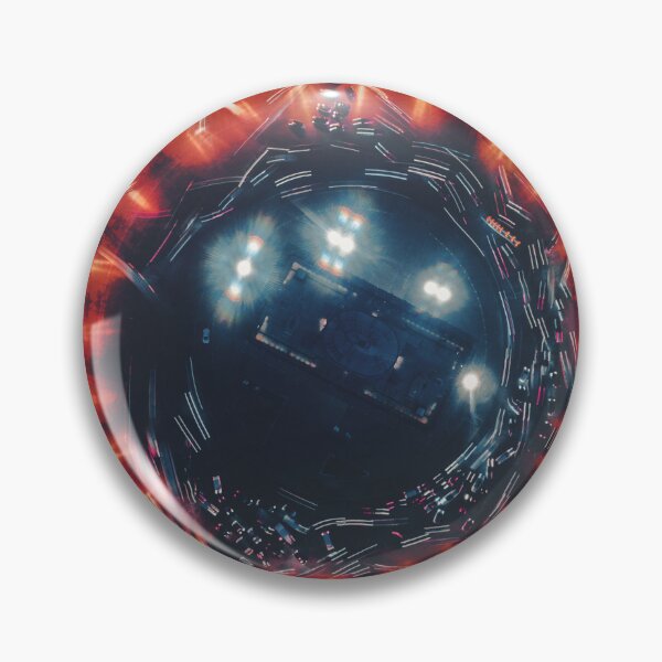 Item preview, Aerial top down view of a traffic intersection at night  designed and sold by Chris-Thodd.