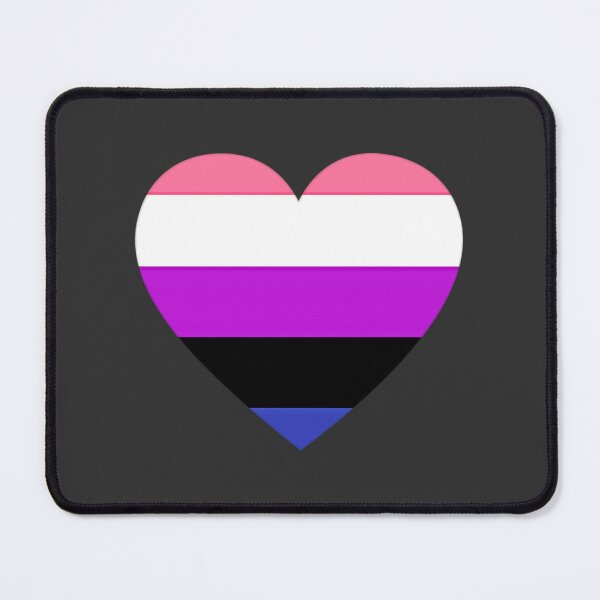 Item preview, Genderfluid Pride Heart designed and sold by punkauracrystal.