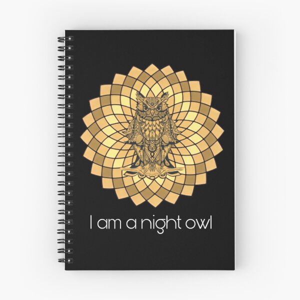 Item preview, I am a night owl  designed and sold by Maryshop1777.