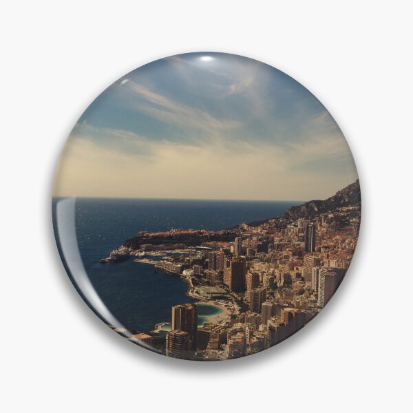 Item preview, Monte Carlo, Monaco aerial panoramic view designed and sold by Chris-Thodd.