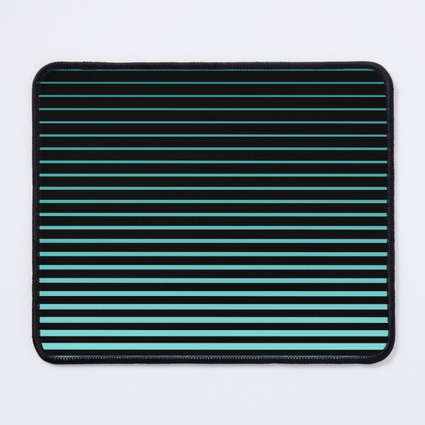 Item preview, Teal and Black Transition Gradient Stripe designed and sold by cgroenewald.