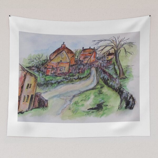 Item preview, Village Back Street designed and sold by Clyde J. Kell.