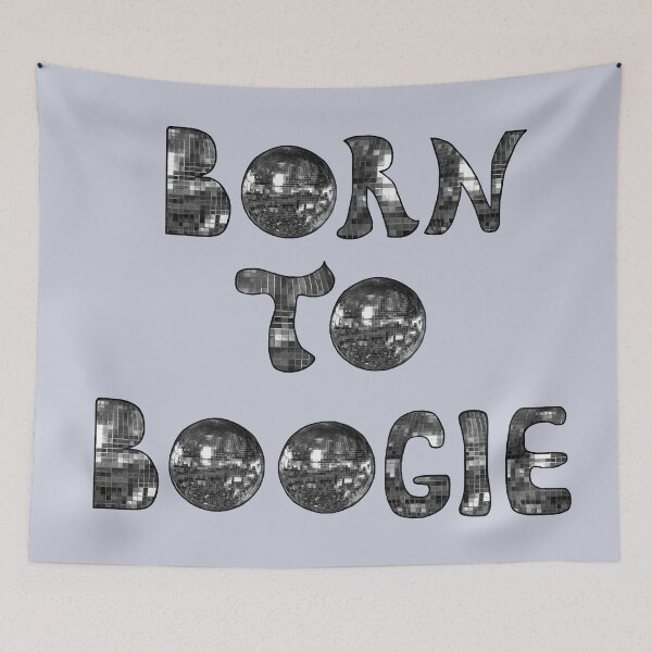 Item preview, Born to Boogie 1970s Silver  designed and sold by Deborah Camp.