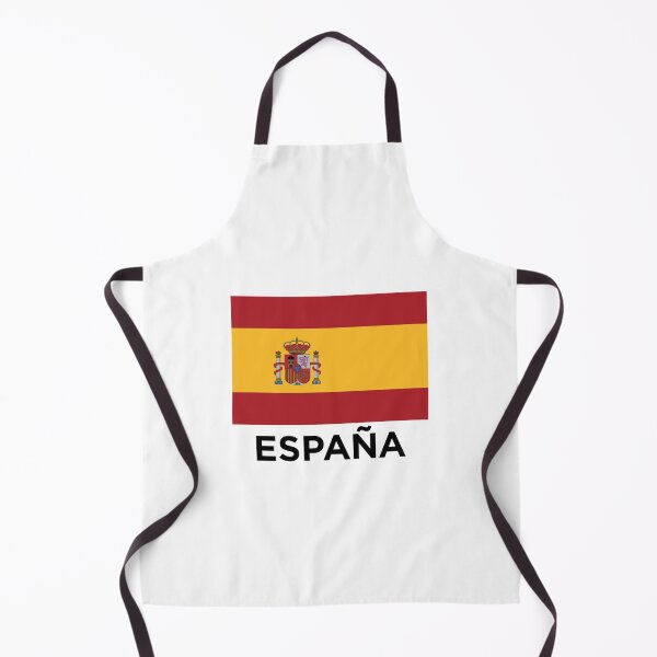 Item preview, Spanish Flag With Text - Bandera de España (On White) designed and sold by STUDIO-72.