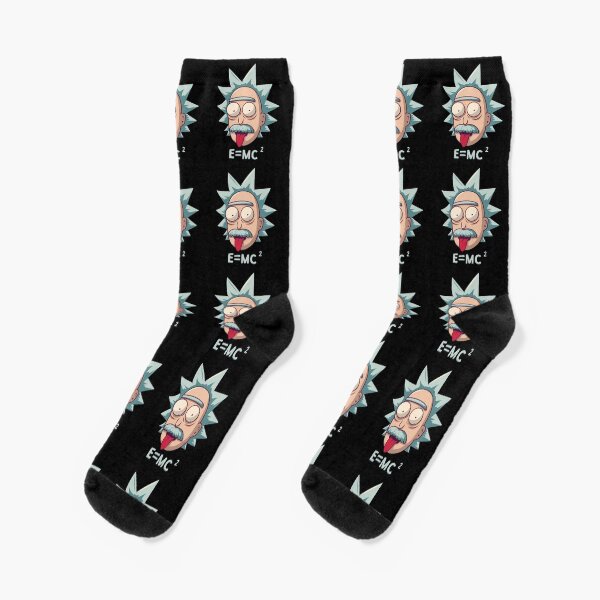 rick et morty - dessin animé Chaussettes