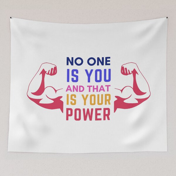 Item preview, No One Is You And That Is Your Power designed and sold by wildpiksel.