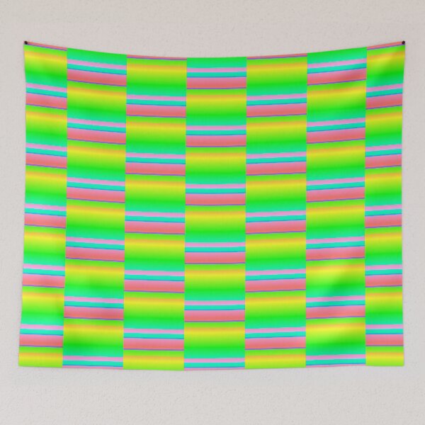 Item preview, Summer color palette striped (summer style) designed and sold by lausn.