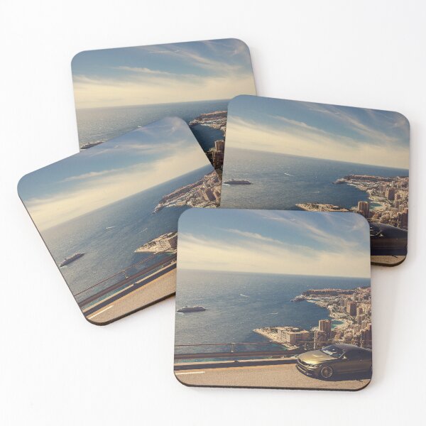 Item preview, Monte Carlo Monaco coastline panoramic view  designed and sold by Chris-Thodd.