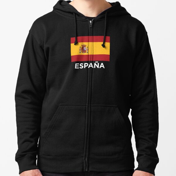 Spanish Flag With de - by Sale Greeting Bandera Redbubble for (On Text España Black)\
