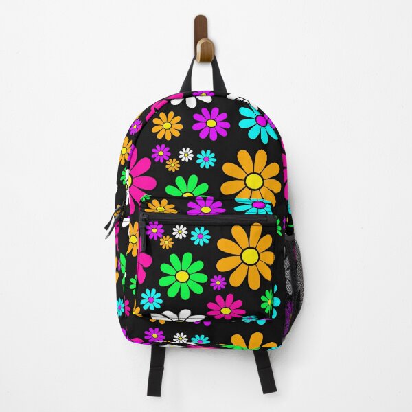 Item preview, Hippie Groovy Daisies Flowers Happy Flowers Pattern designed and sold by funnytshirtemp.