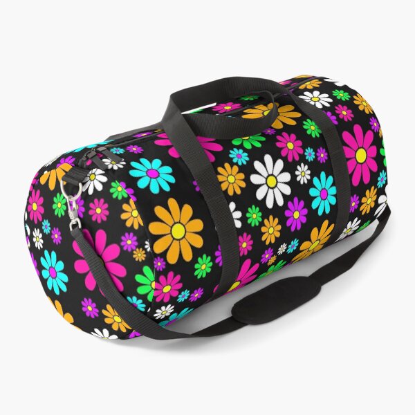 Item preview, Hippie Groovy Daisies Flowers Happy Flowers Pattern designed and sold by funnytshirtemp.