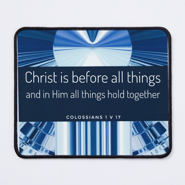 Item preview, Colossians 1v17 New Testament Letter Quote Poster designed and sold by Jenny Meehan Art Prints and Patterns .