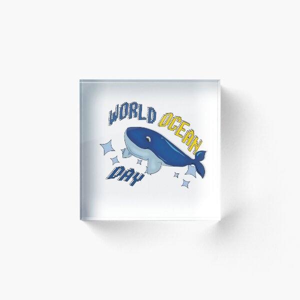 Item preview, world ocean day designed and sold by ZackBenson.