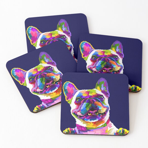 Item preview, French Bulldog | Colorful French Bulldog  | Dog  designed and sold by skidio.